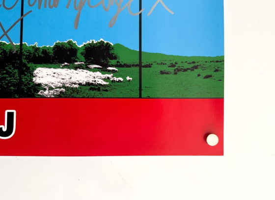 Image 1 of 🟥 Gilbert & George — Naked – 2023 – Original Hand signed Poster | Plakat | 84 x 59 | United Kingdom