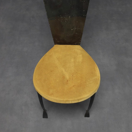 Image 1 of Zeldzame postmoderne sculpturale stoel, Italië, jaren 1980