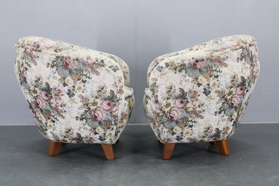 Image 1 of 1940er Jahre Paar Clubsessel, Tschechoslowakei