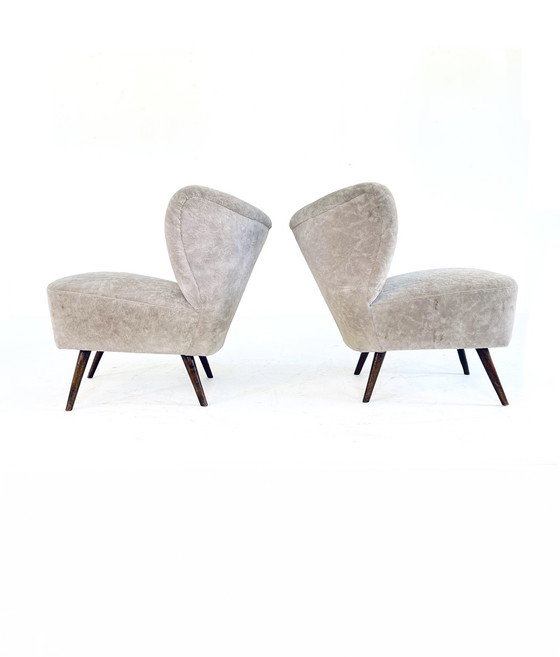 Image 1 of 2x Vintage Cocktail Armchair '60