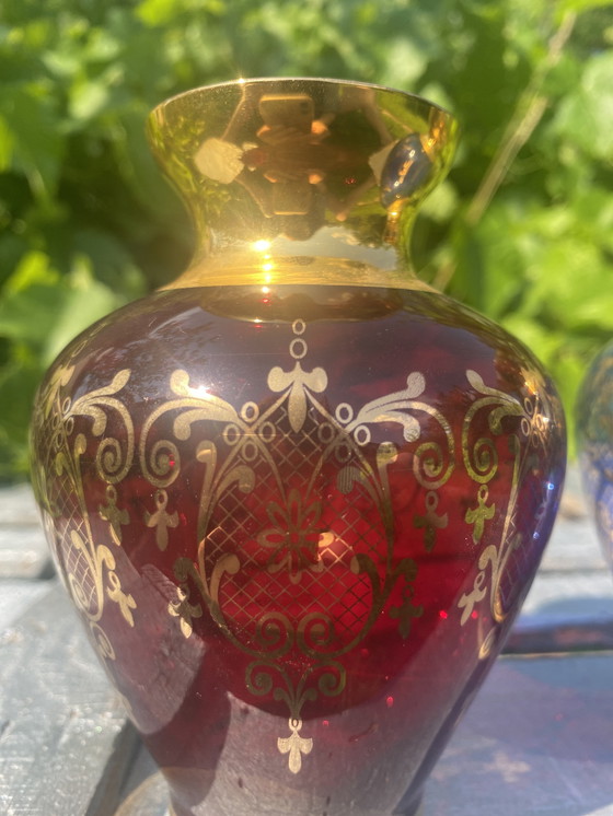 Image 1 of Coppia di vasi di Murano