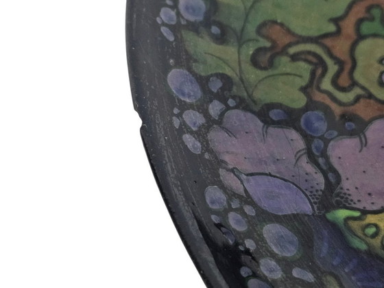 Image 1 of Regina Pottery, Gouda - Art Nouveau - Piatto da parete XL - Gouda - Primo quarto del XX secolo