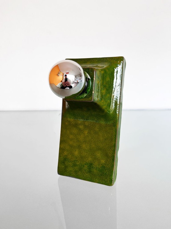 Image 1 of Vintage Ceramic Waldi Leuchten table lamp/wall lamp
