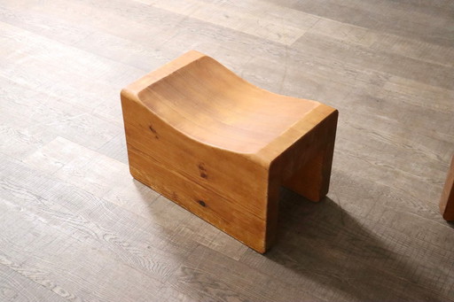 Pair of ‘Palle’ stools by K.J. Pettersson & Söner, Sweden 1970s