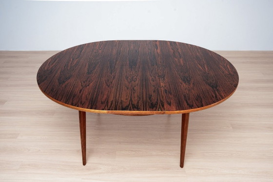 Eetkamerset uit het midden van de jaren 60, 6 Carlton fauteuils van Låte Møbelfabrikk en uitschuifbare tafel (photo 10 of 24)