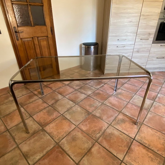 Roche Bobois table. 1970. Space Age. 145x83. – Dining tables, Glass (photo 3 of 7)