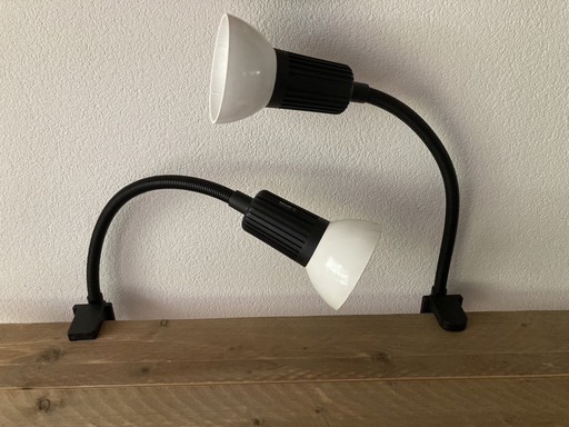 2x Philips bendable Table Lamp / Desk Lamp (1980s)
