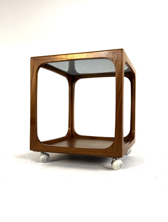 Image 1 of Tavolino da caffè vintage 'Cube', Wilhelm Renz '60