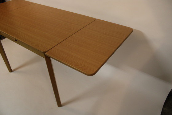 Image 1 of Tavolo da pranzo vintage allungabile in legno