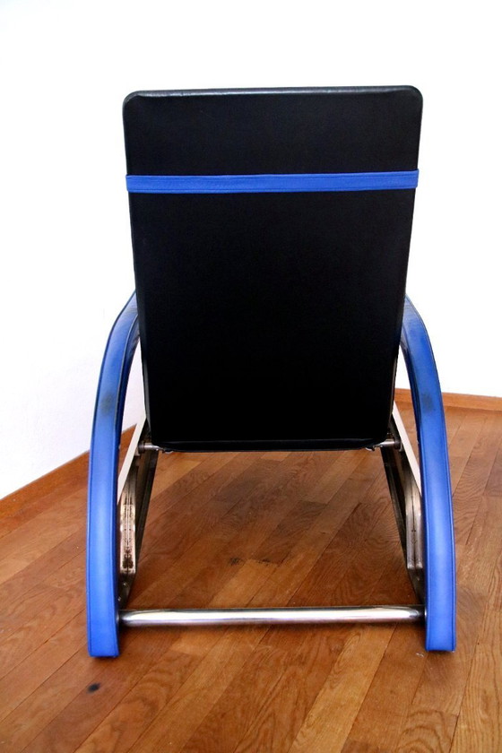 Image 1 of "Grand Repos" D80 Loungestoel voor Tecta van Jean Prouvé, jaren 80
