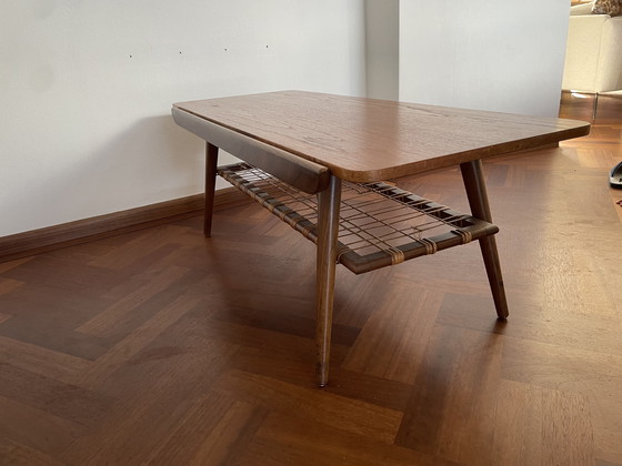 Image 1 of Vintage Deens design salontafel Louis van Teeffelen webe teak