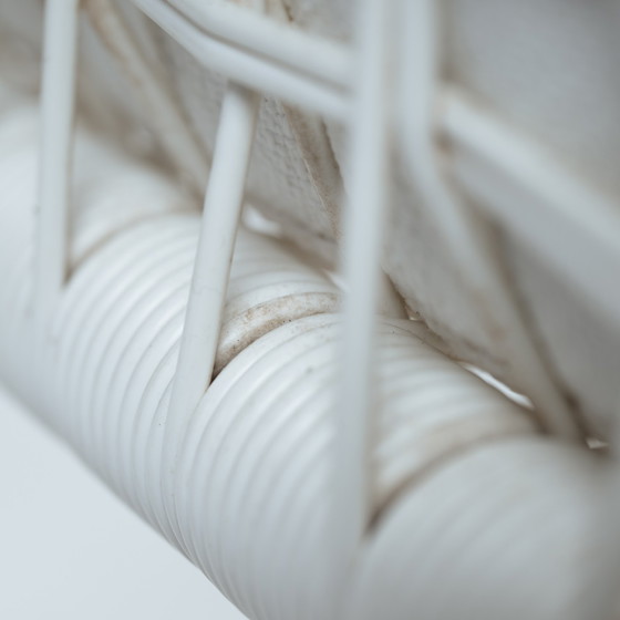 Image 1 of 2x Corso Nest Tuin Fauteuils Witte Stoelen, Italy