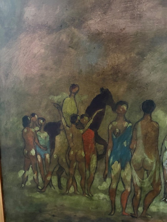 Image 1 of schilderij W. Hofhuizen 1915-1986