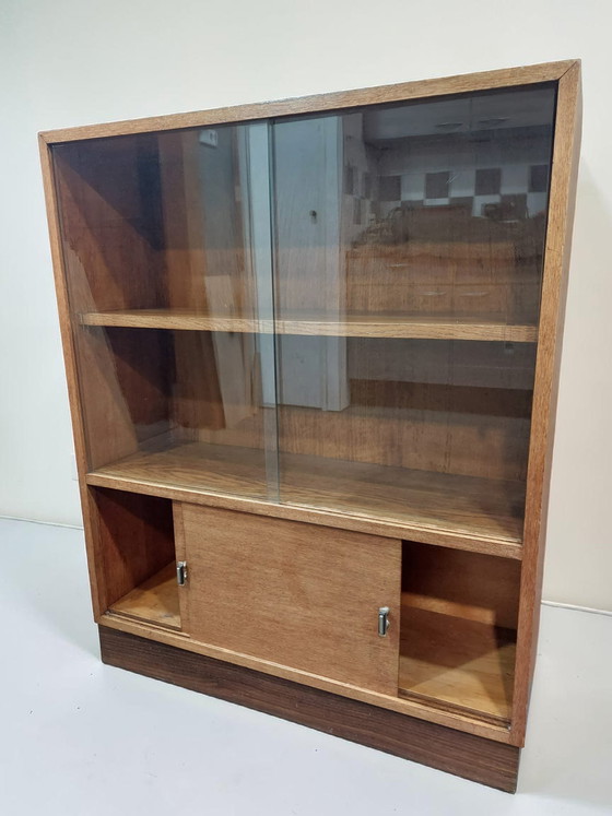 Image 1 of small bookcase, Art Deco cabinet, display cabinet