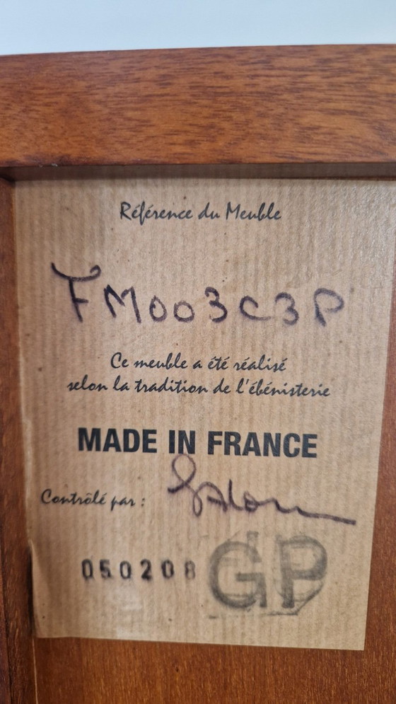 Cassettiera in legno con sei cassetti, Cassettiere, Ottone, Marrone, Klassiek (foto 2 di 11)