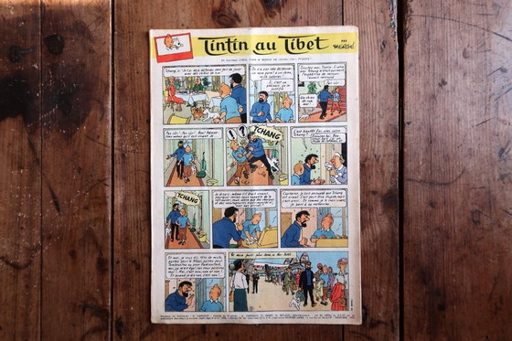 Image 1 of Original Le Journal de Tintin N° 528, décembre 1958 – Tintin au Tibet – 2C40
