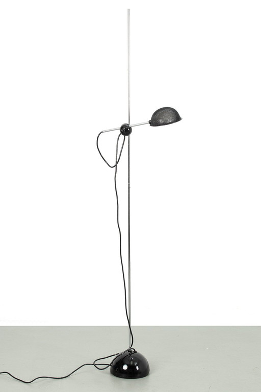 Postmodern halogen floor lamp