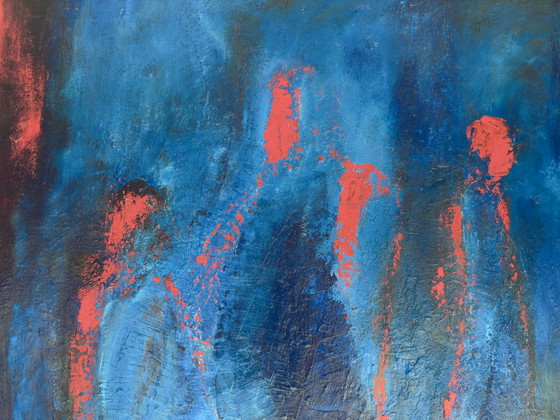 Abstract Figurative Painting by José Van Der Varst – Paintings & Drawings, Canvas (photo 4 of 8)