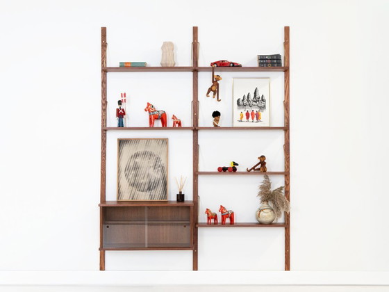 Teak Modular Shelving Unit, Danish Design, 1960s, Made in Denmark – Wood (photo 2 of 16)