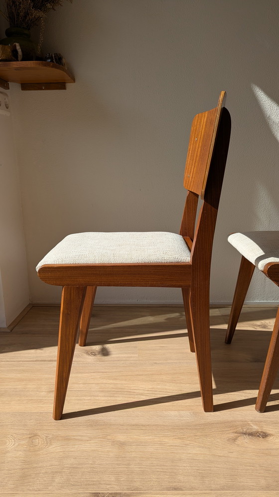 Image 1 of Set di sedie da pranzo vintage danesi in teak