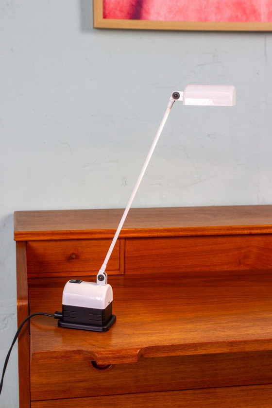 Image 1 of Lumina Italia Daphinette witte vintage bureaulamp