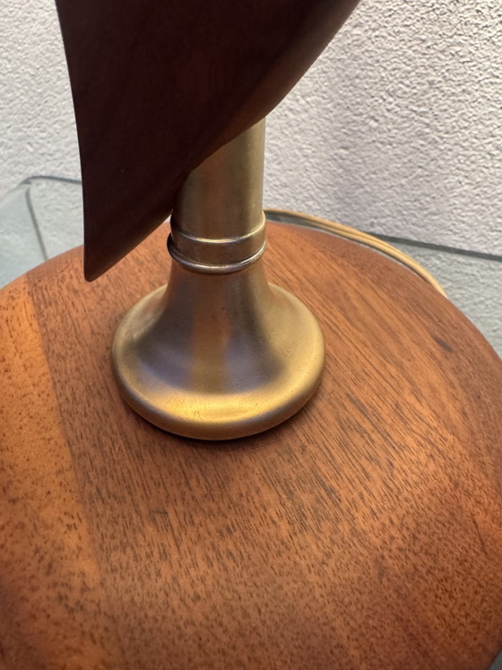 Lampe Style Scandinave Teck Et Liège Années 60 – Wood, Cork, 1960 (photo 5 of 15)