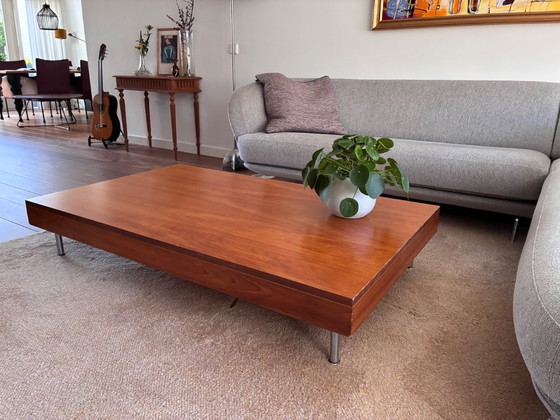 Couchtisch aus Kirschholz, Couchtische, Chrom, Braun (Foto 12 von 12)