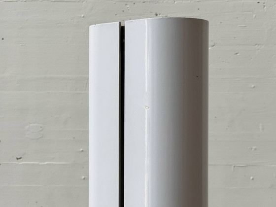 Image 1 of Megaron floor lamp in white by Gianfranco Frattini for Artemide, 1970s