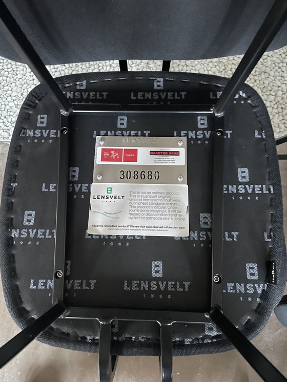 Image 1 of 4 tabourets de bar originaux Maarten Boss