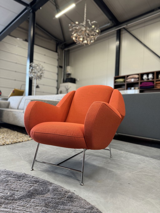 Leolux Anton armchair Steelcut trio fabric