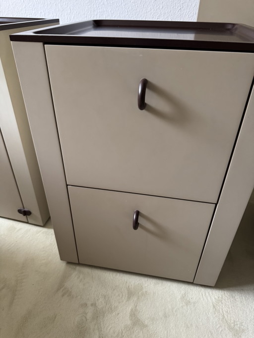 Interlübke modular system sideboard shelf design vintage 70s – dressoirs, Wood (photo 2 of 5)
