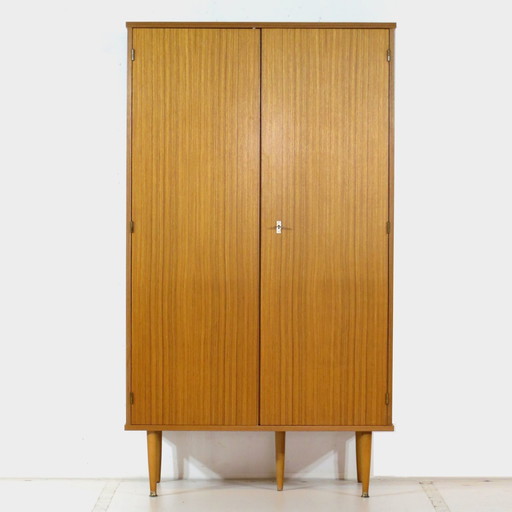 Vintage mid-century 2-door closet in teak, 1960s