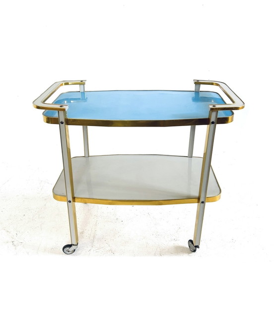 Image 1 of Chariot vintage en Formica '60