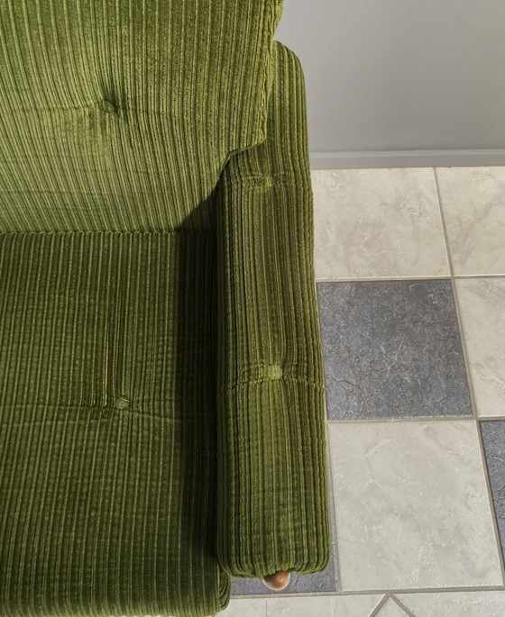 Image 1 of Set van 2 groene relaxstoelen uit de jaren 60