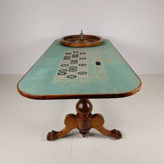 Image 1 of Tavolo da roulette antico della Mason & Co. – Denver, Colorado, inizio XX secolo
