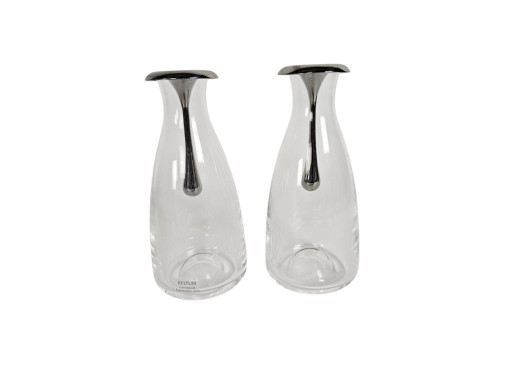 Keltum - Diseño Gijs Bakker - Aceitera y Vinagrera - 'Flow' - 2001 – tafelwaar, Glass, Metal
