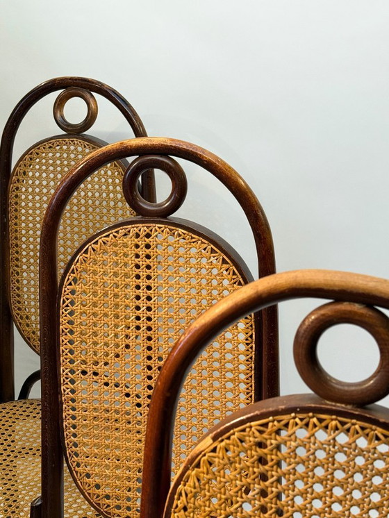 Image 1 of Dining Chairs after Thonet Model 207
