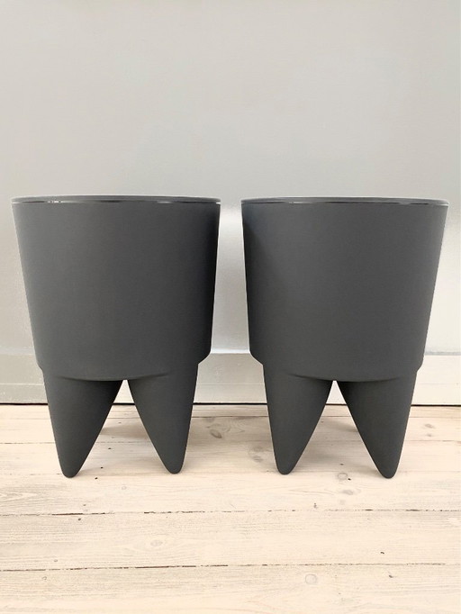 Pair of Original Bubu stools by Philippe Starck, 1996