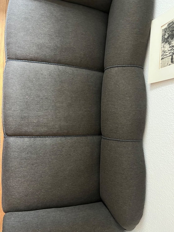 Divano Nuvola Art Déco (anni '30), Capolavoro, appena rivestito – Divani 3 posti, Tessile (photo 5 of 5)