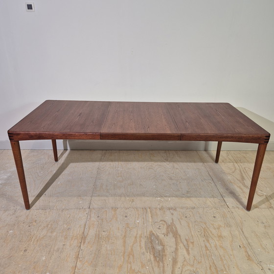 Image 1 of H.W. Klein, Bramin restaurierte dänische Ausziehtisch