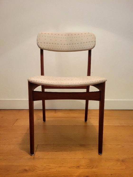 Image 1 of Set di 4 sedie di B. Rasmussen per Thorsø Møbelfabrik