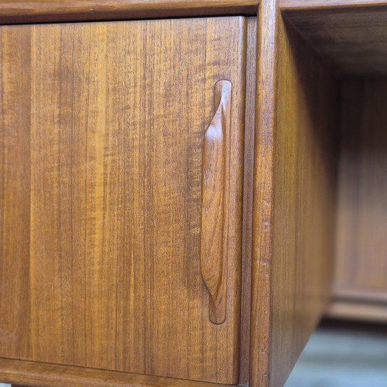 Image 1 of Heinrich Riestenpatt Vintage 1960s Danish Desk Teak