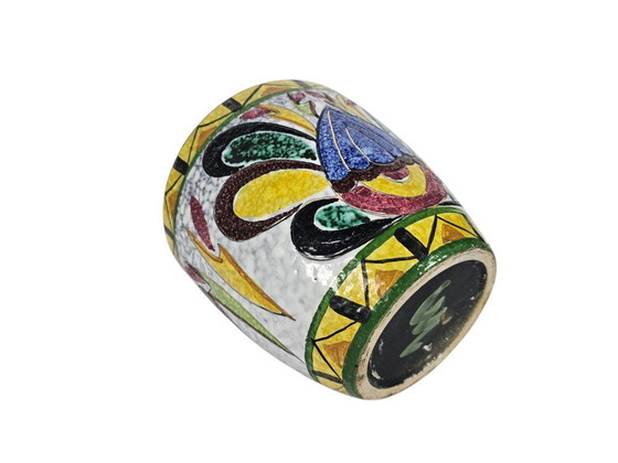 Image 1 of Marei Keramik – Fat Lava – Westdeutschland – Blumentopf – mehrfarbig – 70er Jahre