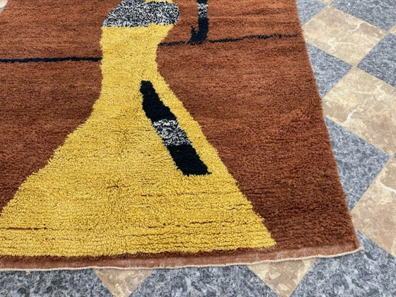 Image 1 of Tapis marocain tradizionale in lana 300x150 cm