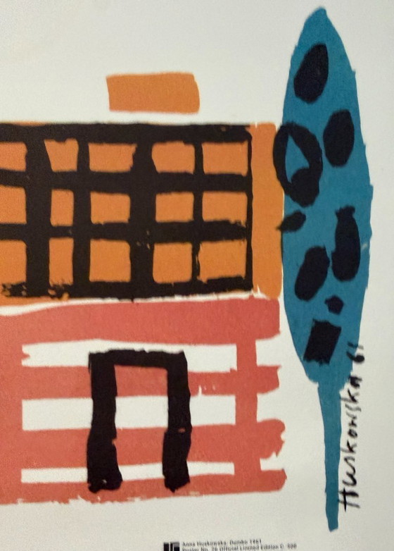 Image 1 of A. Huskowska, Dumbo 1961, Ristampa ufficiale in edizione limitata