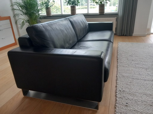 Rolf Benz lederen bank. Model Ego