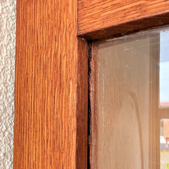 Image 1 of Elegant hanging display cabinet in Art Deco style