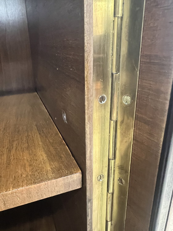 Image 1 of Art Deco display cabinet in the formal language of Bauhaus design. 1930s Germany