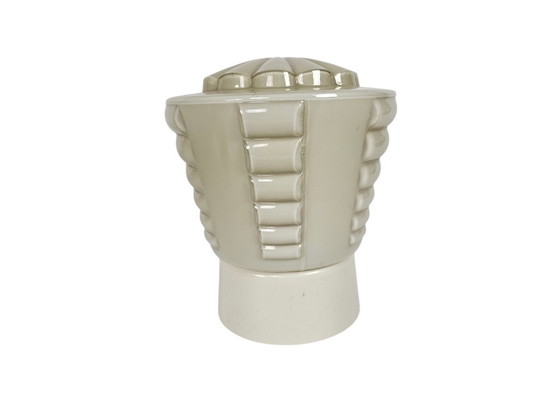 Image 1 of Thabur - Opalin - Deckenleuchte - Art déco - Holland - 2. Viertel des 20. Jahrhunderts