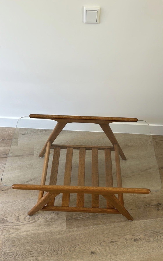 Cesare Lacca Salontafel – Wood, Glass (photo 4 of 5)